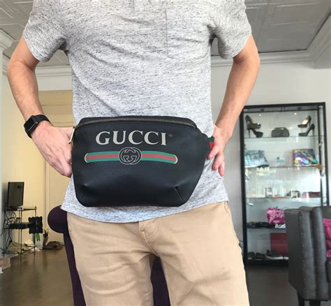 gucci fanny pack real vs fake